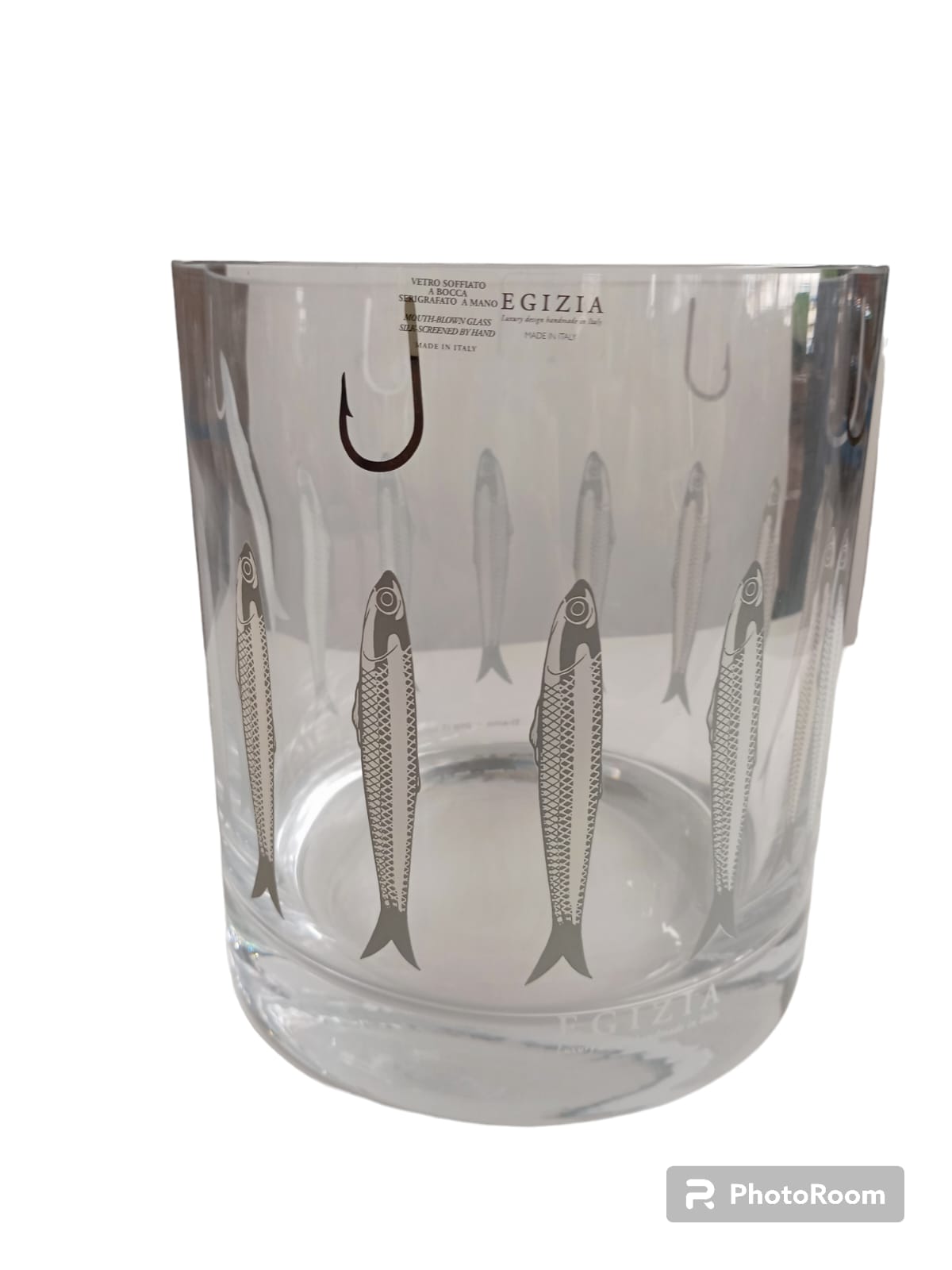 vaso xl 4 ti-amo linea egizia filo d'oro