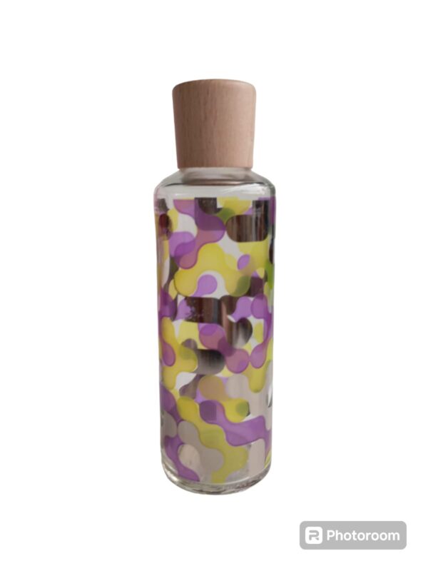 diffusore karim rashid macchie verde viola argento d6.6 h22.5cm linea egizia