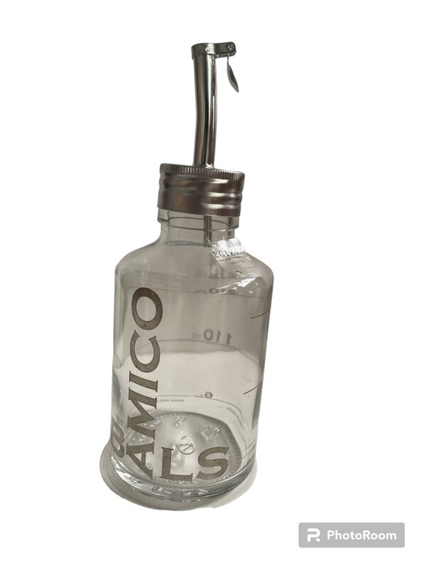 bottiglia porta aceto balsamico h18cm ke 25 linea egizia