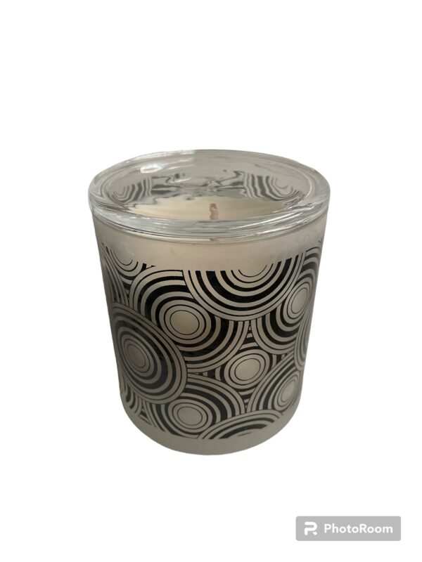 candela bougie small geometria - wood linea egizia
