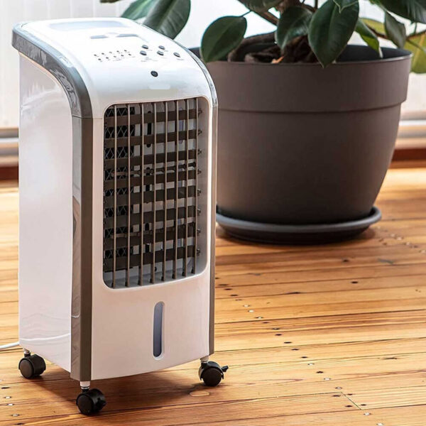 Raffrescatore Ventilatore ed Umidificatore Evaporativo 3in1 Purificatore Aria WINTEM