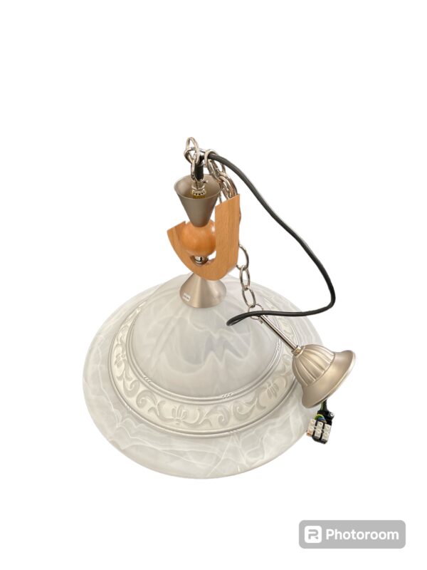 Lampadario a sospensione G.99 Argento Coppa d38