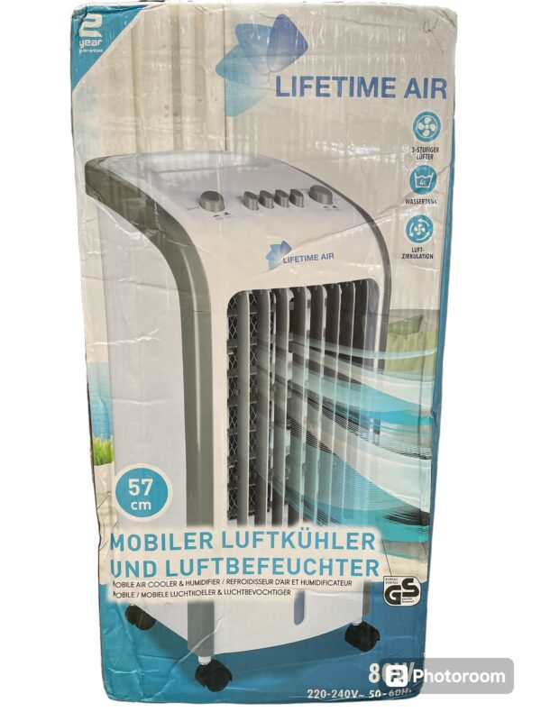 LIFETIME AIR REFRIGERATORE PURIFICATORE ARIA MOBILE 3 VELOCITA 4L 80W 220-240V