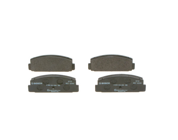 BOSCH 0 986 424 295 Kit pastiglie freni per MAZDA RX-7, 626, 323