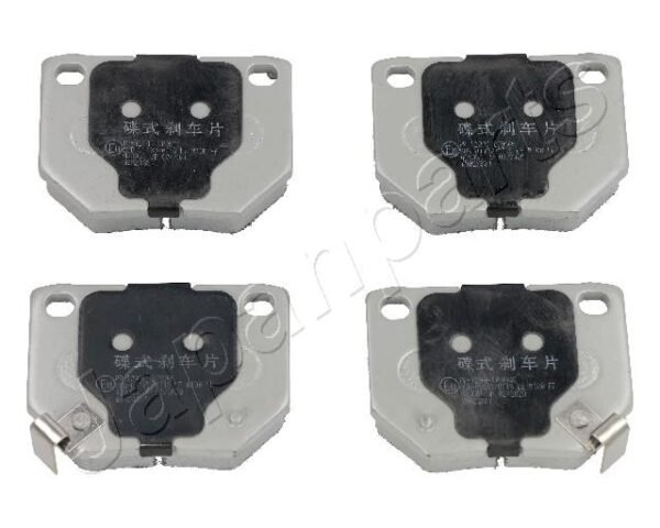 JAPANPARTS PP-129AF Kit pastiglie freno, Freno a disco