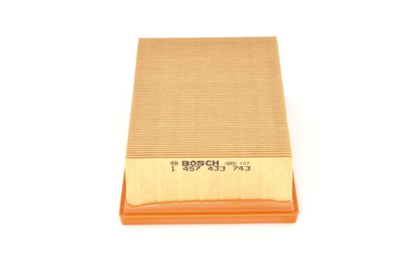 Bosch S3743, Filtro Aria 1 457 433 743 OE 77 01 040 285 — RENAULT