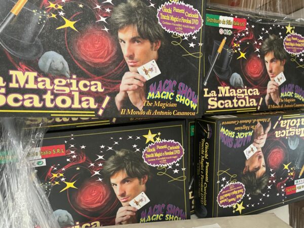 gioco bambini LA MAGICA SCATOLA (numero pezzi indicativo)