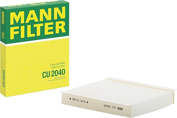 MANN-FILTER CU 2040 Filtro aria cabina - AUTOVETTURE + VEICOLI COMMERIALI OE 77364561 — FIAT