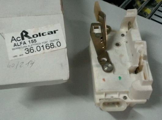 Serratura elettrica post. Destra Alfa 155 codice 36.0168.0 AC ROLCAR (40/219 Miraglio)