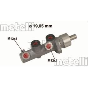 METELLI 05-0472 Cilindro maestro del freno OE Q0012158V002000000 — SMART
