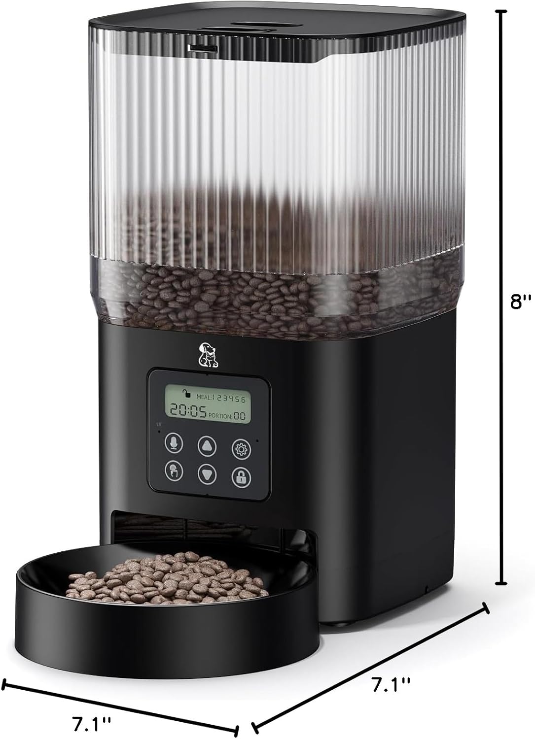 Distributore Automatico Intelligente per Animali AUTOMATIC PET FEEDER 6 litri