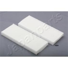 JAPANPARTS RED LINE Asian American parts Filtro abitacolo Navara FAA-NS9