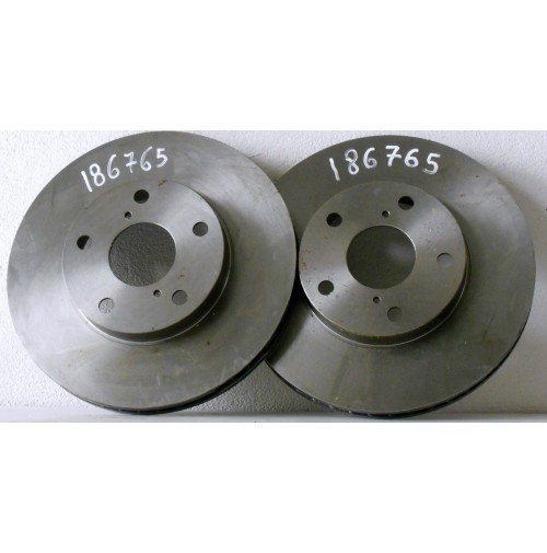DISCHI FRENI FRENO ANTERIORI PER TOYOTA RAV 4 4351242030 4351242031 186765