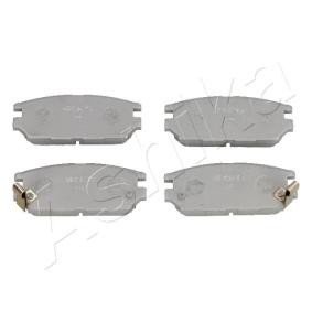 JAPANPARTS PP-510AF Kit pastiglie freni per MITSUBISHI LANCER, SPACE WAGON