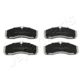 JAPANPARTS JPPA-122AF Pastiglie Past Freno Cabstar 06> Ant (OE D1060MB20C — NISSAN)