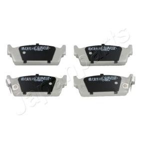 JAPANPARTS PP-124AF PASTIGLIE FRENI (OE AY060NS008 — NISSAN)