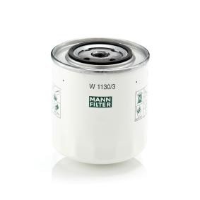 MANN-FILTER W 1130/3 Filtro olio OE 9125224 — VOLVO