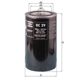 MAHLE ORIGINAL OC 29 Filtro olio