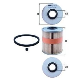 MAHLE ORIGINAL KX 218D Filtro carburante OPEL NISSAN OE 7701475229 — RENAULT