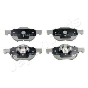 JAPANPARTS PA-452AF Pastiglie freno, freno a disco — HONDA ACCORD OE 45022-SEA-E01 — HONDA