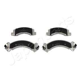 JAPANPARTS JPPA-907AF Pastiglie Past Freno OE 8970947100 — ISUZU