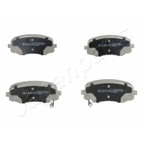 JAPANPARTS PA-H12AF Brake pad set for HYUNDAI i20 I Hatchback (PB)
Codice OE 581011JA60 — HYUNDAI