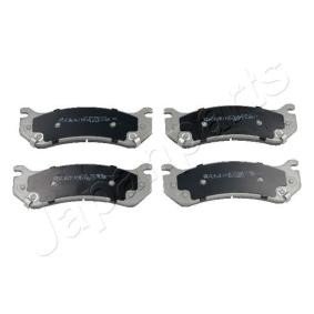 JAPANPARTS JPPP-004AF Pastiglie Past Freno CADILLAC CHEVROLET OE 18041762 — HUMMER