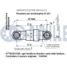 RUVILLE 5455 Kit cuscinetto ruota per VOLKSWAGEN PASSAT, TIGUAN, SHARAN OE 1T0 598 611 B — VW / AUDI / SEAT / SKODA