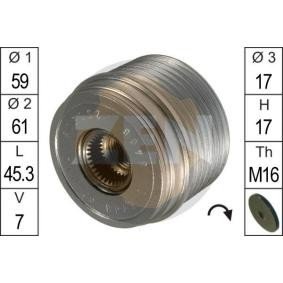 ERA ZN5408 Dispositivo ruota libera alternatore per FORD TRANSIT OE YC1U 10300 EA — FORD