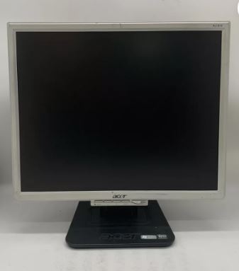 Monitor ACER AL1916 Schermo 19" Per Pc COMPUTER DESKTOP 4:3 1280x1024px USATO con graffi