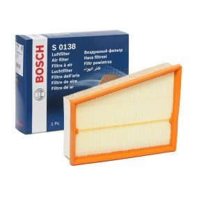 Bosch S0138 - Filtro Aria F 026 400 138 OE 16 54 677 51R — RENAULT