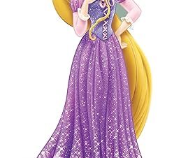 STAR CUTOUTS Rapunzel SP007 - Cartonato di sei mini decorazioni per feste a tema Principesse Disney