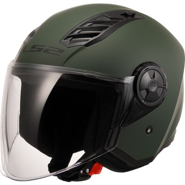 Casco moto cmg l52 taglia m nero lucido openface